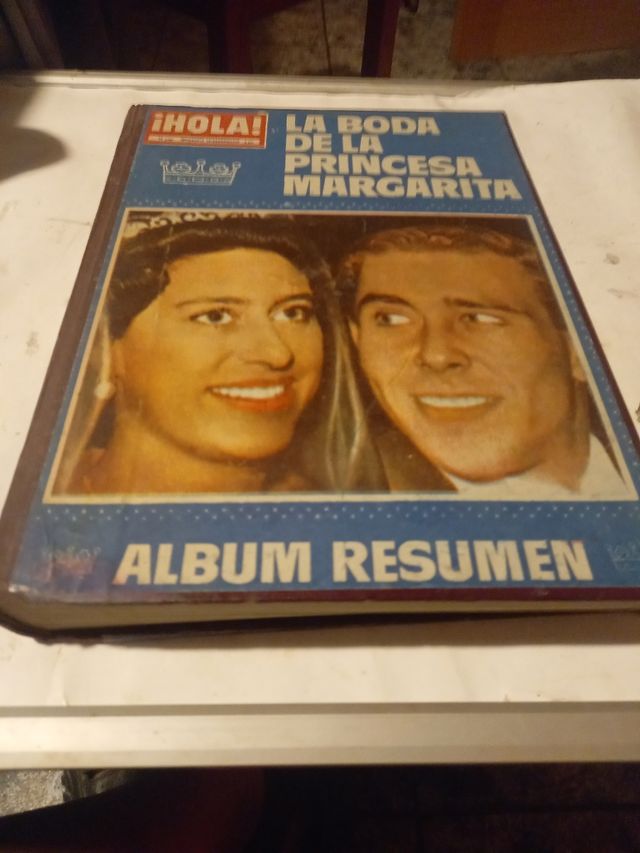 Revistas hola la boda de la princesa Margarita