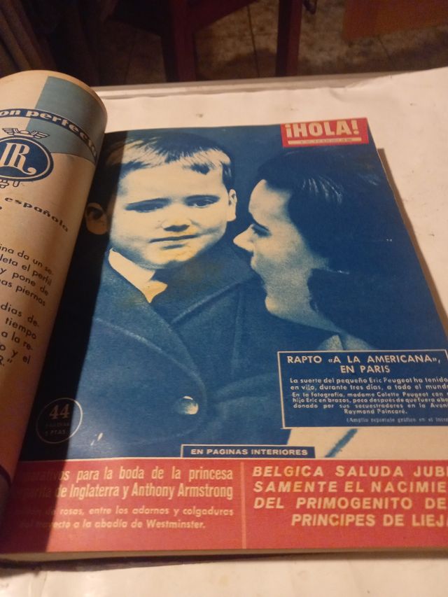 Revistas hola la boda de la princesa Margarita