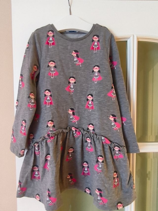 Vestido niña superhéroes Mayoral