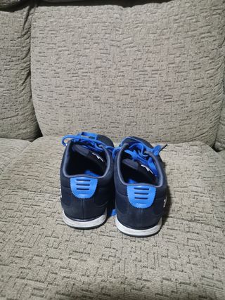 Zapatillas Adidas Deportivas - Negras y Azules