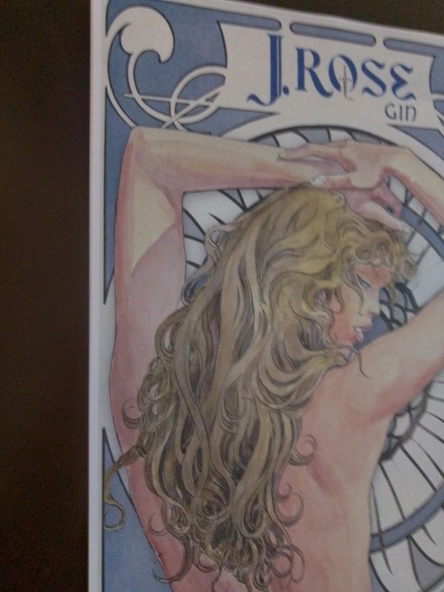 Poster J.Rose Gin Manara 33x48cm