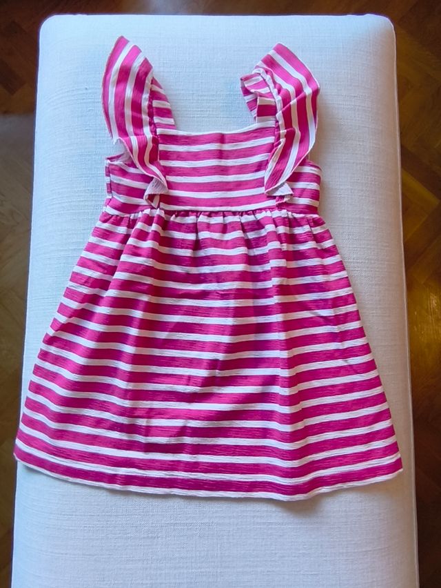 Vestido rayas niña Zara