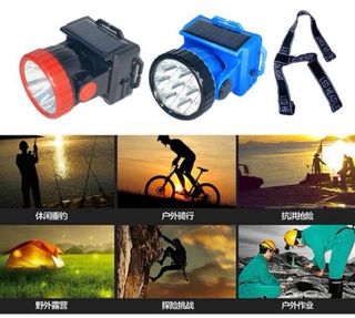 Lampada frontale LED solare - 
