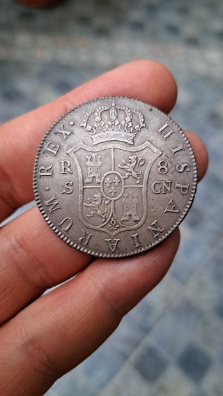 8 reales Fernando VII 1809 Sevilla