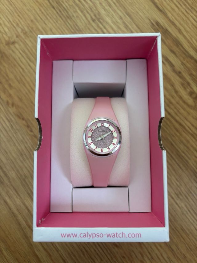 Reloj Calipso rosa - Trendy