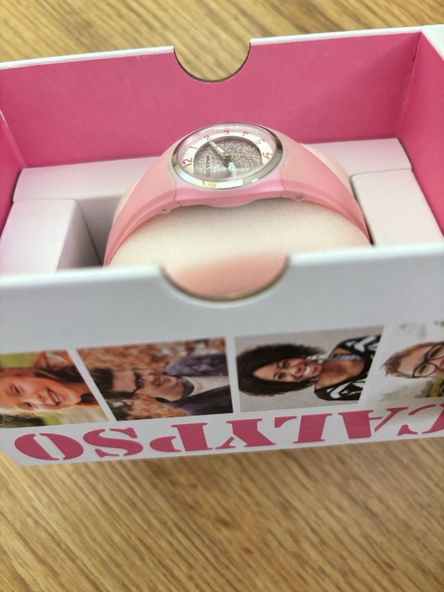 Reloj Calipso rosa - Trendy