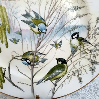 Piatto January, Edith Holden, Caverswall