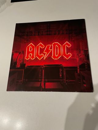 Vinilo AC/DC Power Up -Amarillo Transparente-