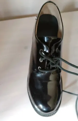 Zapatos Chica charol negros - Tacón no 37