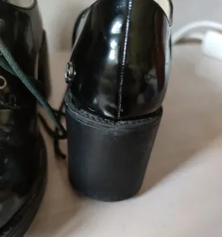 Zapatos Chica charol negros - Tacón no 37