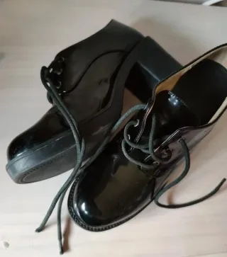 Zapatos Chica charol negros - Tacón no 37