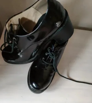 Zapatos Chica charol negros - Tacón no 37