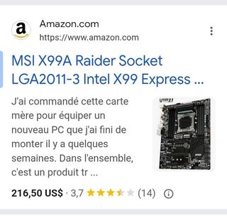 Placa base MSI X99A Raider LGA2011-3