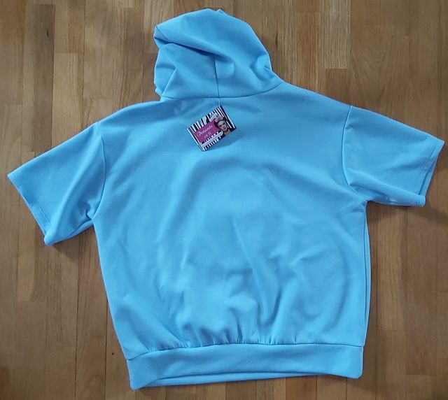 Sudadera con capucha azul - Talla S