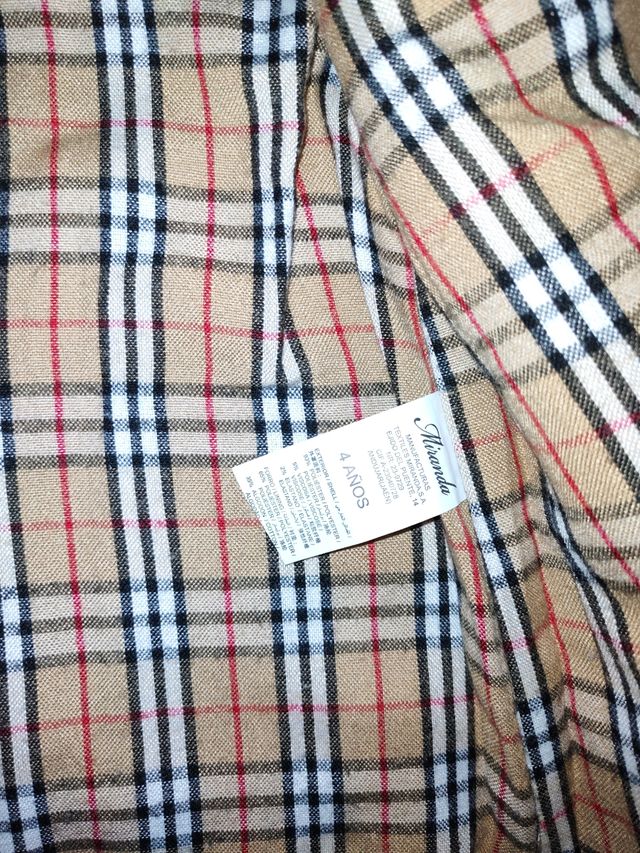 Trenka Mayoral niño 4 años