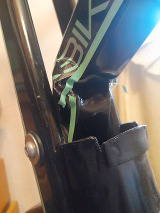 Bicicleta estática Plegable BikePro¡barra doblada¡