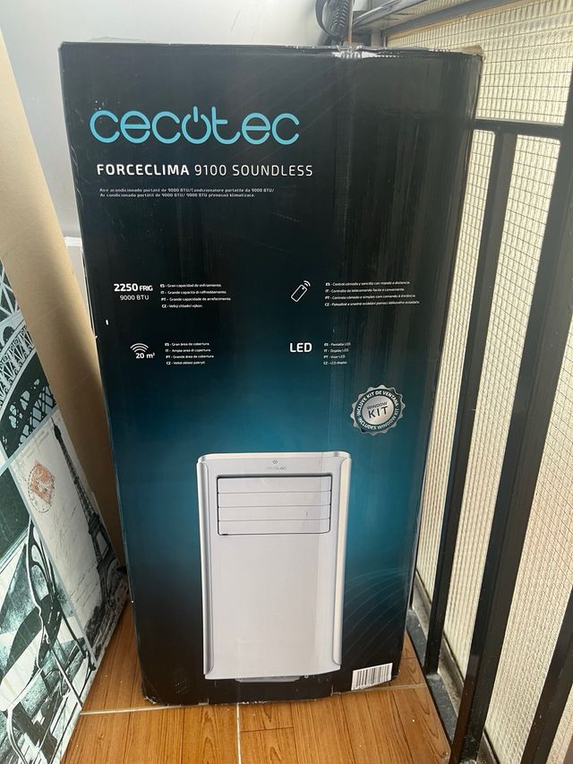 Climatizador Cecotec 9100 silencioso