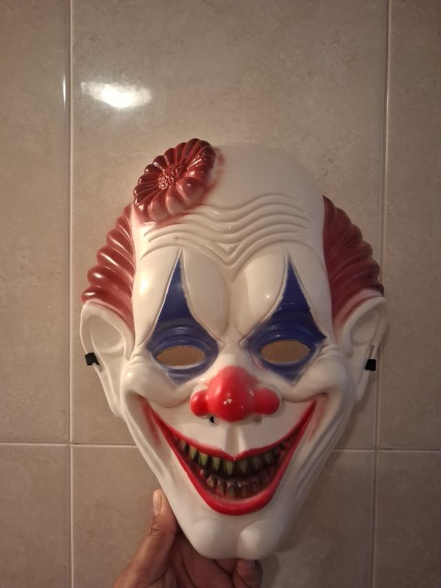 Máscara payaso diabólico