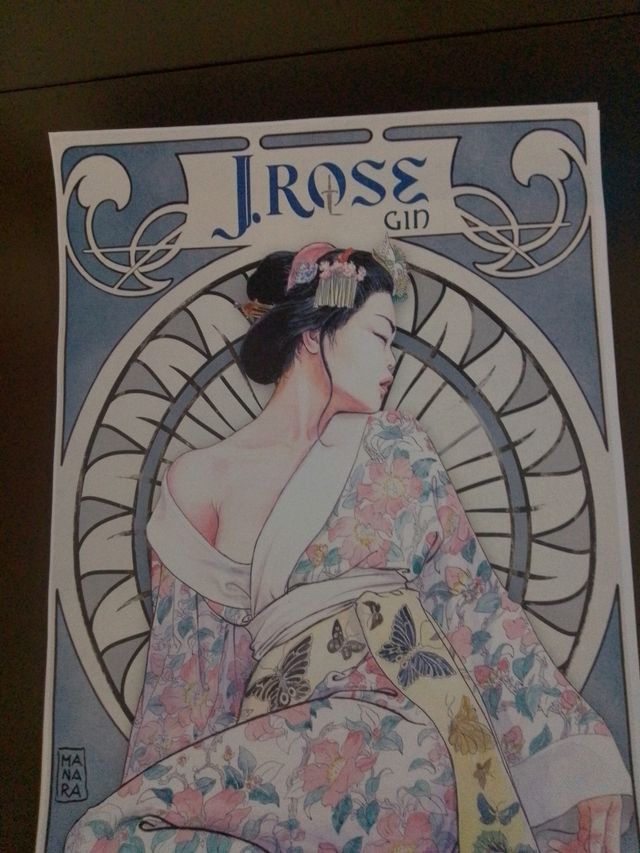 Poster MANARA per J.ROSE - 33x48cm