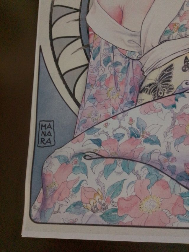 Poster MANARA per J.ROSE - 33x48cm