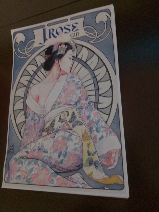 Poster MANARA per J.ROSE - 33x48cm