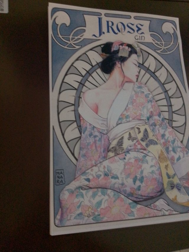 Poster MANARA per J.ROSE - 33x48cm