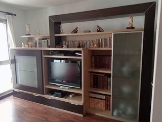 Mueble salón - Madera & Cristal

