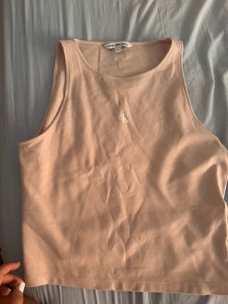 Camiseta Calvin Klein - Beige - M