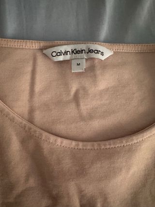 Camiseta Calvin Klein - Beige - M