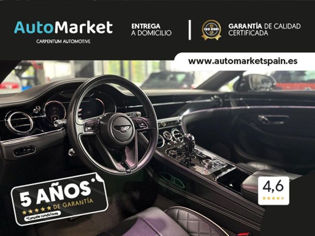 Bentley Continental GT Beluga· Mulliner · First Edition · Blackline* * · 635 CV ·  Automático ZF-9 · Tracción total (AWD)* 