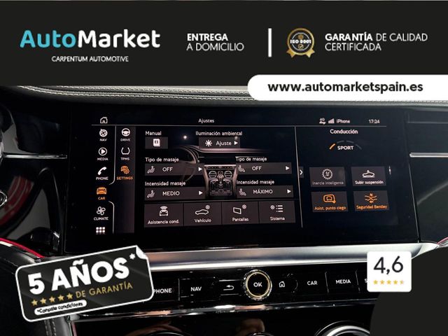 Bentley Continental GT Beluga· Mulliner · First Edition · Blackline* * · 635 CV ·  Automático ZF-9 · Tracción total (AWD)* 