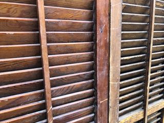 Porticones madera - mallorquinas.