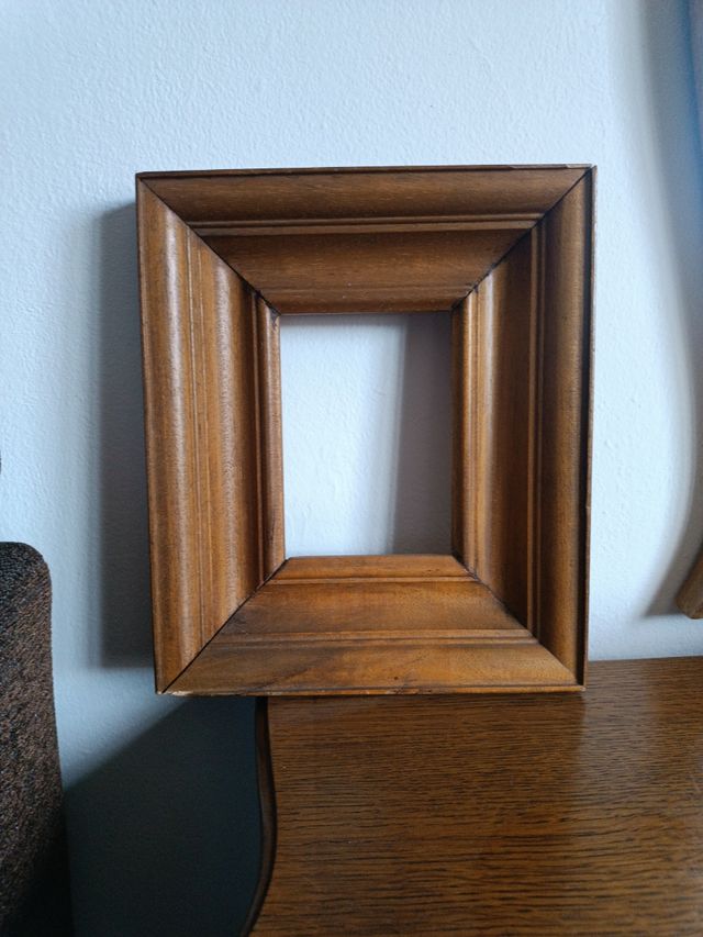 Marco madera marrón