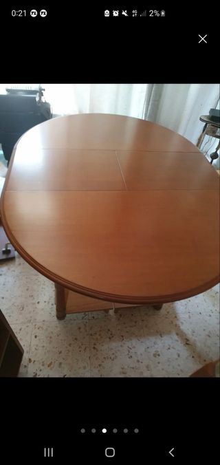 Mesa camilla redonda 90cm