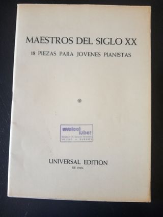 Maestros del siglo XX (Piano)