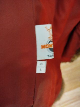 Chaquetón piel zorro marrón