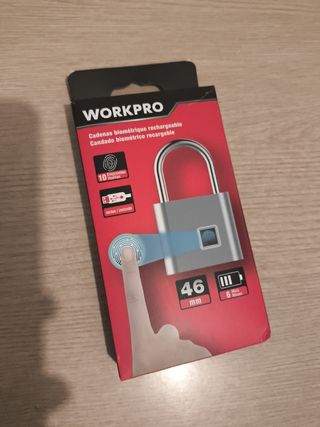 Candado biométrico WORKPRO - 46mm