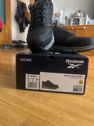 Reebok - Zapatos Seguridad - Negro