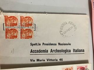 LOTE SOBRES SELLOS ITALIANOS REPUBBLICA