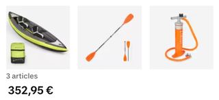Kayak inflable Decathlon Itwit