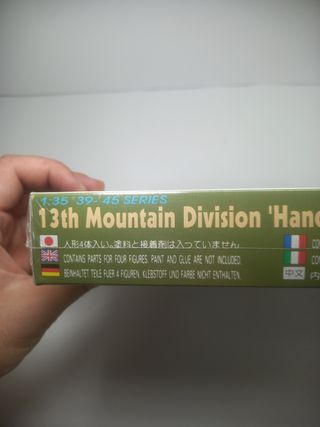 Dragon 13th Mountain Troop Handschar scala 1:35