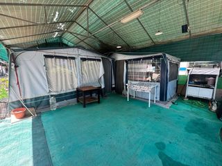 Parcela caravana camping Palmeres Sueca