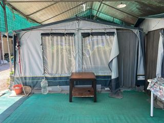Parcela caravana camping Palmeres Sueca