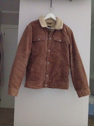 Chaqueta pana marrón talla M