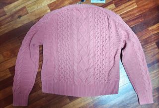 Jersey Ochos Aran rosa Polo Ralph Lauren