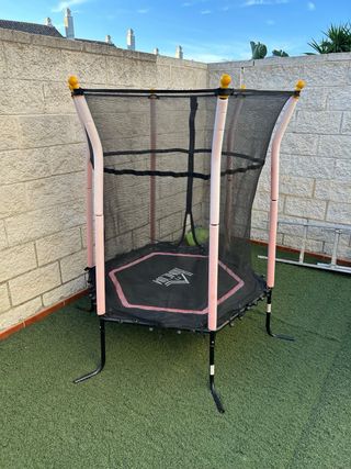 Cama elástica hexagonal infantil