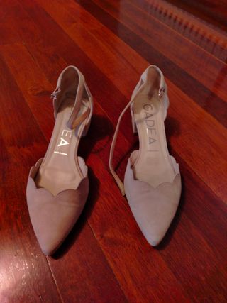 Zapatos GADEA tacón nude