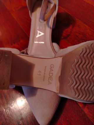 Zapatos GADEA tacón nude