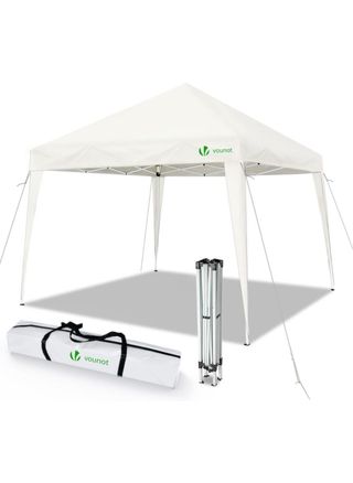 Gazebo Plegable VOUNOT 3x3 Blanco