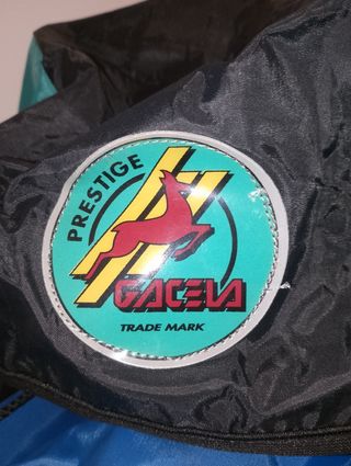 Mochila Gacela azul y verde agua